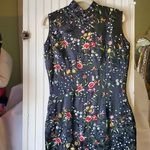 Peony Brand Shanghai China, fitted dress